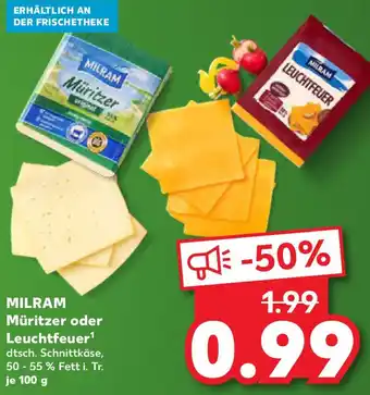 Kaufland MILRAM Müritzer oder Leuchtfeuer Angebot