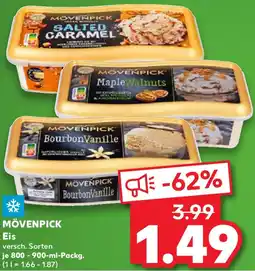 Kaufland MÖVENPICK Eis Angebot