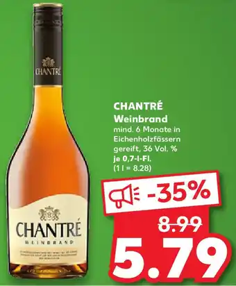 Kaufland CHANTRÉ Weinbrand Angebot
