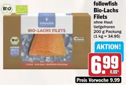 AEZ followfish Bio-Lachs Filets Angebot