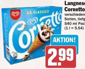 AEZ Langnese Cornetto Angebot