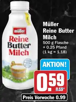 AEZ Müller Reine Butter Milch Angebot
