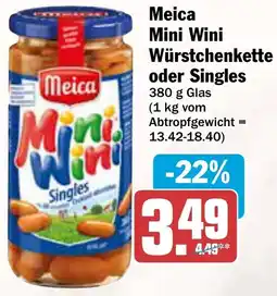 AEZ Meica Mini Wini Würstchenkette oder Singles Angebot