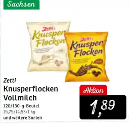 KONSUM Zetti Knusperflocken Vollmilch Angebot