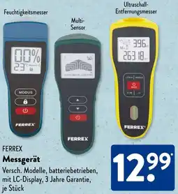 Aldi Süd FERREX Messgerät Angebot