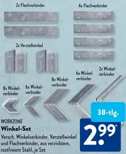 Aldi Süd WORKZONE Winkel-Set Angebot