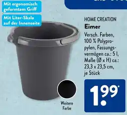 Aldi Süd HOME CREATION Eimer Angebot
