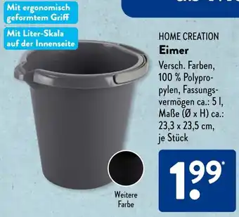 Aldi Süd HOME CREATION Eimer Angebot