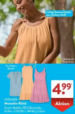 Aldi Süd UP2FASHION Musselin-Kleid Angebot