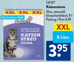 Aldi Süd CACHET Katzenstreu Angebot
