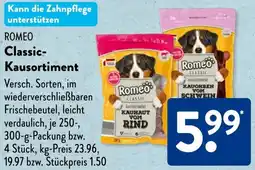 Aldi Süd ROMEO Classic Kausortiment Angebot