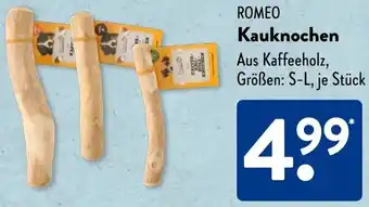 Aldi Süd ROMEO Kauknochen Angebot