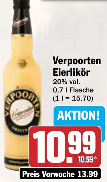AEZ Verpoorten Eierlikör Angebot