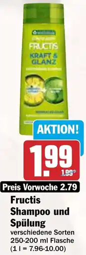 AEZ Fructis Shampoo und Spülung Angebot