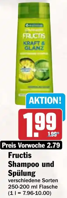 AEZ Fructis Shampoo und Spülung Angebot