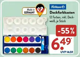 Aldi Süd Pelikan Deckfarbkasten Angebot