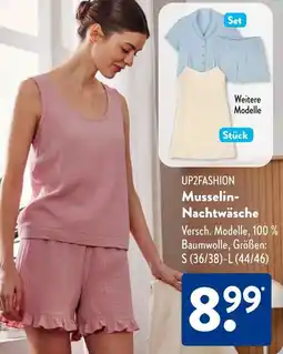 Aldi Süd UP2FASHION Musselin Nachtwäsche Angebot