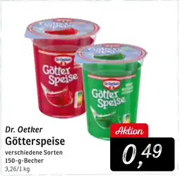 KONSUM Dr. Oetker Götterspeise Angebot