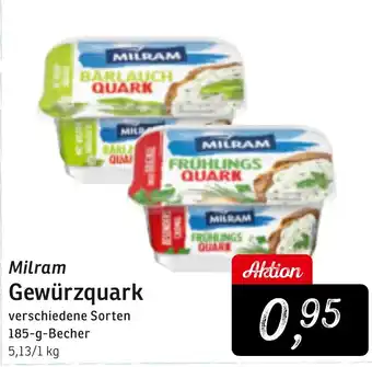 KONSUM Milram Gewürzquark Angebot