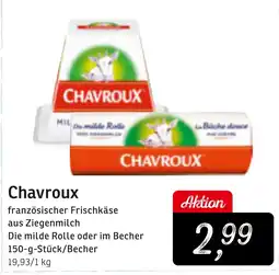KONSUM Chavroux französischer Frischkäse Angebot