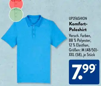Aldi Süd UP2FASHION Komfort Poloshirt Angebot