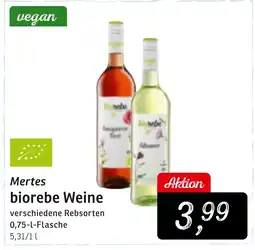 KONSUM Mertes biorebe Weine Angebot