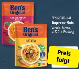 Aldi Süd BEN'S ORIGINAL Express-Reis Angebot