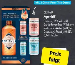 Aldi Süd DÉJÀ-VU Aperitif Angebot