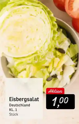 KONSUM Eisbergsalat Angebot