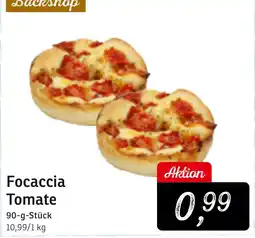 KONSUM Focaccia Tomate Angebot
