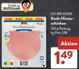 Aldi Süd GUT DREI EICHEN Koch-Hinterschinken Angebot