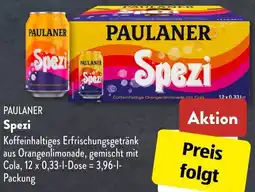 Aldi Süd PAULANER Spezi Angebot