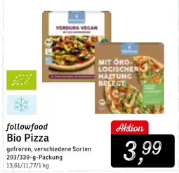 KONSUM followfood Bio Pizza Angebot