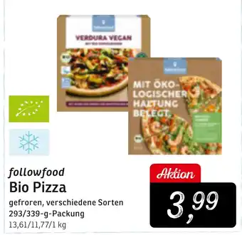 KONSUM followfood Bio Pizza Angebot