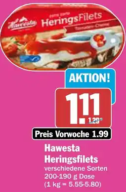 AEZ Hawesta Heringsfilets Angebot