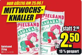 B1 Discount Baumarkt Spielsand Angebot