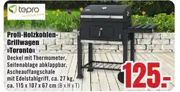 B1 Discount Baumarkt tepro Profi-Holzkohlen- Grillwagen >>Toronto<< Angebot