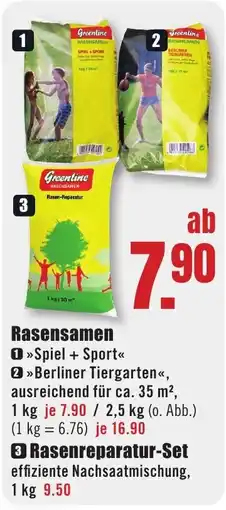 B1 Discount Baumarkt Rasensamen Angebot