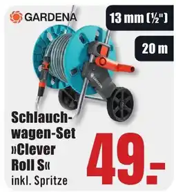 B1 Discount Baumarkt GARDENA Schlauch- wagen-Set >>Clever Roll S⟫ Angebot