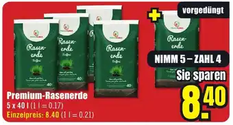 B1 Discount Baumarkt Premium-Rasenerde Angebot