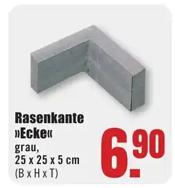 B1 Discount Baumarkt Rasenkante >>Ecke<< Angebot