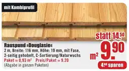 B1 Discount Baumarkt Rauspund »Douglasie<< Angebot