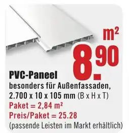 B1 Discount Baumarkt PVC-Paneel Angebot