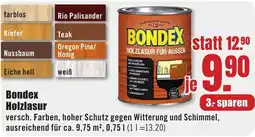 B1 Discount Baumarkt BONDEX Holzlasur Angebot