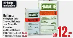 B1 Discount Baumarkt HAGALITH HAFTPUTZ FF Angebot