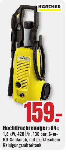 B1 Discount Baumarkt KÄRCHER Hochdruckreiniger >>K4<< Angebot
