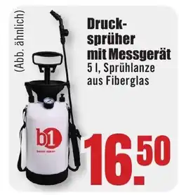 B1 Discount Baumarkt b1 Drucksprüher mit Messgerät Angebot
