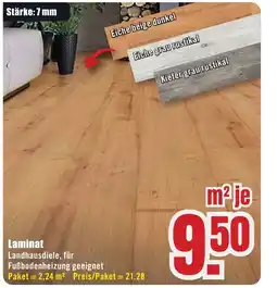 B1 Discount Baumarkt Laminat Angebot