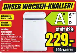 B1 Discount Baumarkt comfee Klimagerät >>Friendly Pro<< Angebot