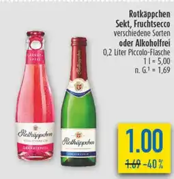 diska Rotkäppchen Sekt, Fruchtsecco oder Alkoholfrei Angebot